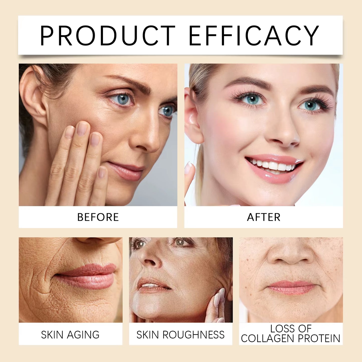 Bee Venom Cream for Face Remove Wrinkles Lifting Firming Improve Skin Sagging Tightening Nourishing Repair Facial Skin Care 50Ml