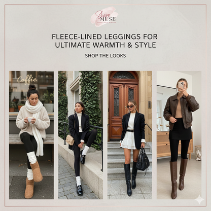 Viral One-Seam Fleece-Lined Shaping Leggings eprolo