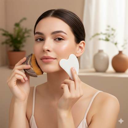 Lymphatic Contour Facial Brush & Scraper