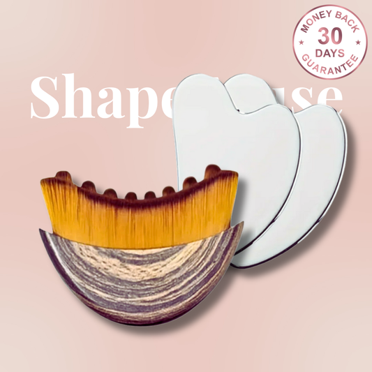 Lymphatic Contour Facial Brush & Scraper Shape Muse