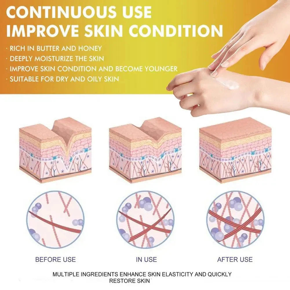 120g Whipped Beef Tallow And Honey Balm Beef Tallow Face Moisturizer Face & Body Skin Care Grass Fed Grass Finished Face Cream eprolo