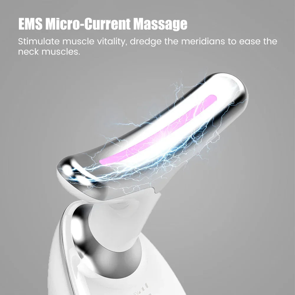 Face Neck Lift Beauty Device EMS Facial Massager LED Light Therapy Double Chin Remover Skin Rejuvenation Tightening Anti Wrinkle eprolo