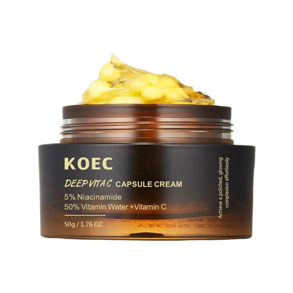 KOEC Collagen Jelly Cream Niacinamide Hydrolyzed Whitening Brightening Moisturizer Collagen Korean Skincare Products eprolo